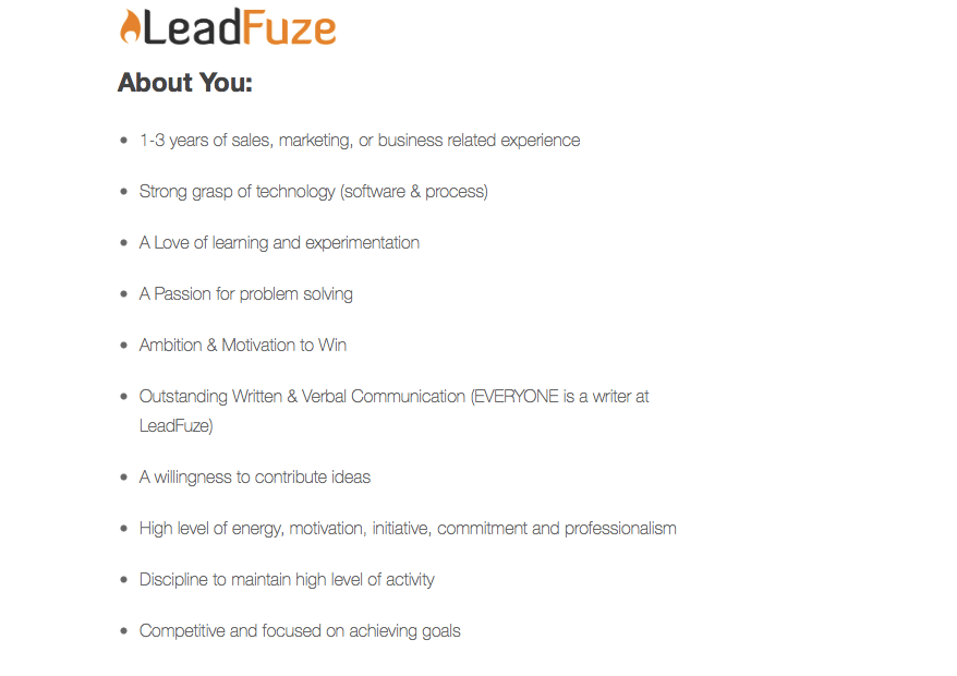 How to Hire a Salesperson