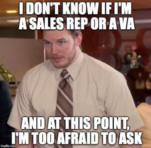 hiring a salesperson